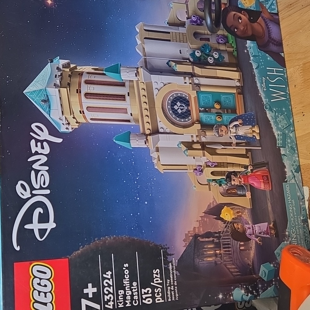LEGO Disney Wish: King Magnifico's Castle Building Toy Set Princess